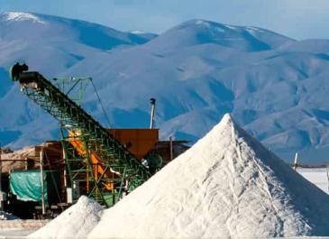 eksploatacija litija, ilustracija