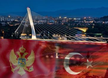 Crna Gora i Turska ilustracija